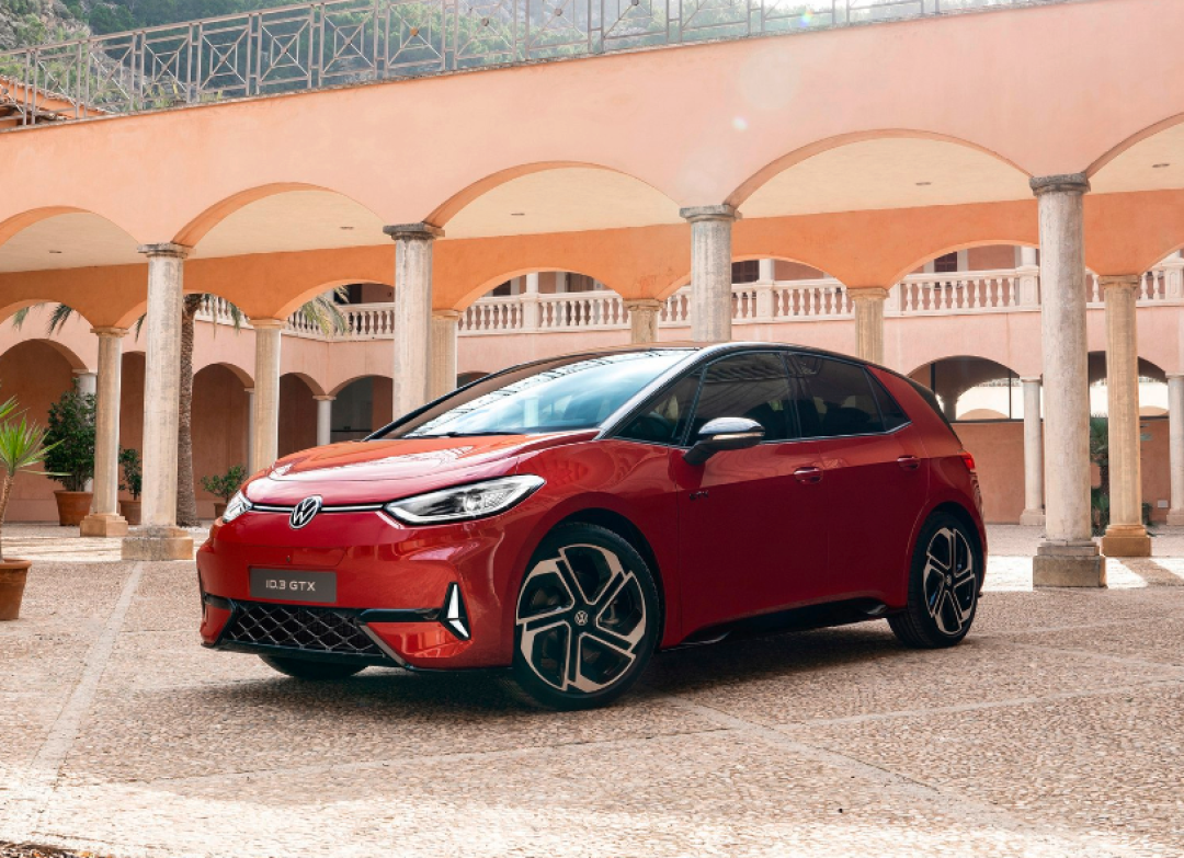 大众id3gtx官图发布326马力电动小钢炮