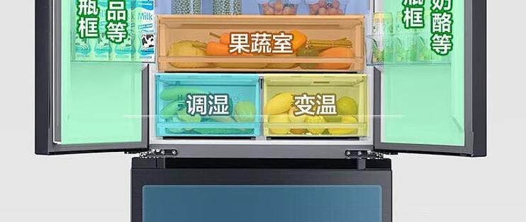 4399元美的法式多门冰箱，508升大容量，智能又节能！