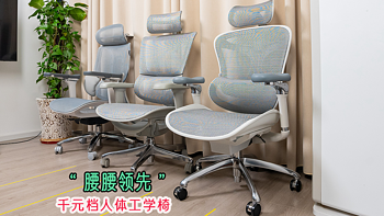 丸子聊生活 篇二十三：开始卷性价比了！？千元价位的人体工学椅，谁最值得买？