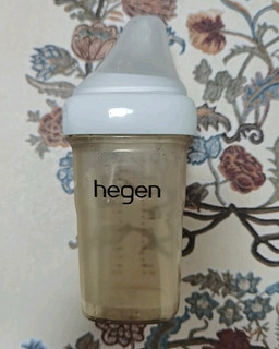 HEGEN奶瓶新生婴儿宽口多功能奶瓶PPSU婴儿仿母乳易断奶耐摔240ml