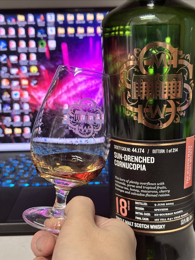 SMWS阳光普照下的丰饶Sun-drenched cornucopia/18年44.174（克莱嘉赫）