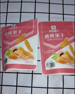 良品铺子 黄桃果干果脯水果干蜜饯零食桃干桃脯桃肉休闲零食小吃98g