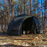 露营的快乐 篇二十二：帐篷、柴火炉与摩卡壶，温馨静谧的初春露营之旅