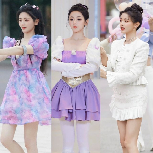 明星超甜美私服穿搭分享，这么穿永远18岁！