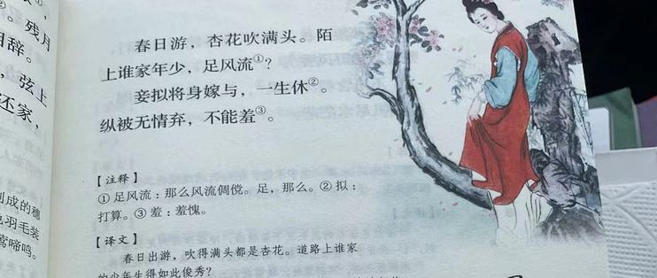 宋词三百首之韦庄的《思帝乡》_文学诗歌_什么值得买