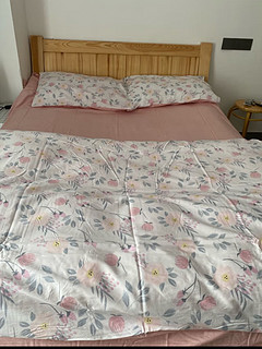 LOVO罗莱生活 公主风全棉四件套100%纯棉床单被套双人床上用品1.8米