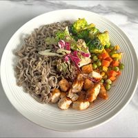 打工人的带饭日记，低脂荞麦面条