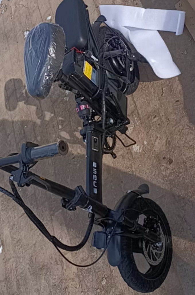 英格威新国标3c英格威14英寸电动自行车代驾折叠电动车电动车锂电通用