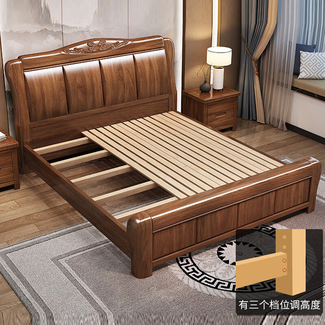 真正打动人心的家居好物——宜眠坊的双人主卧床。