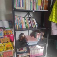 免安装书架折叠置物架多层