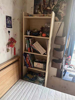 纯实木书架置物架夹缝置物柜