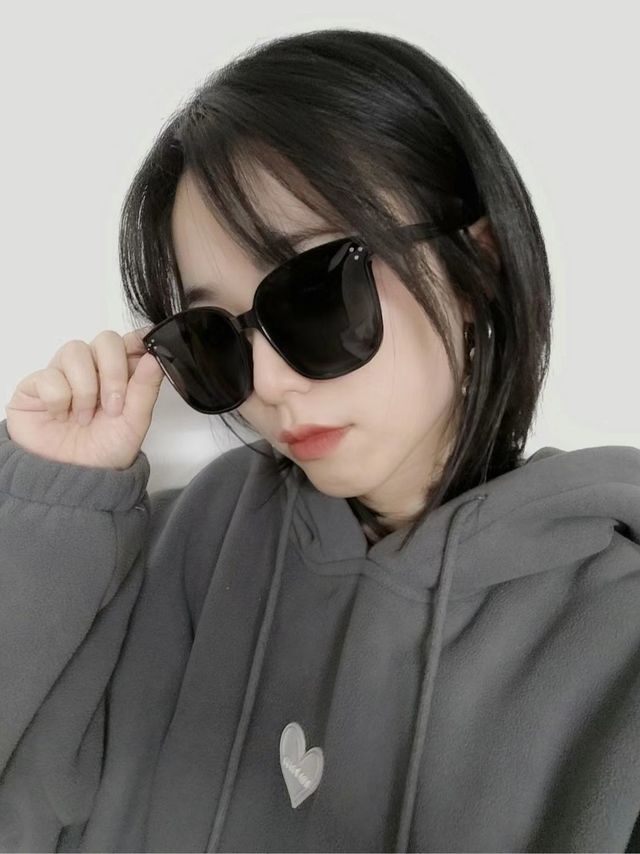 墨镜一戴，谁都不爱😎!张韶涵同款墨镜太帅了😍