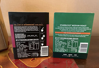 星巴克（Starbucks）速溶黑咖啡粉双口味2.3g*20条 0糖美式健身即冲法国进口2盒装
