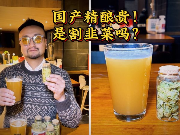 国产精酿太贵了？是在割韭菜吗？