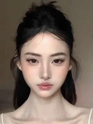 Jennie画报灵感妆｜真的很高级的淡妆！！#方圆脸 #换头了换头了 #Jennie妆容
