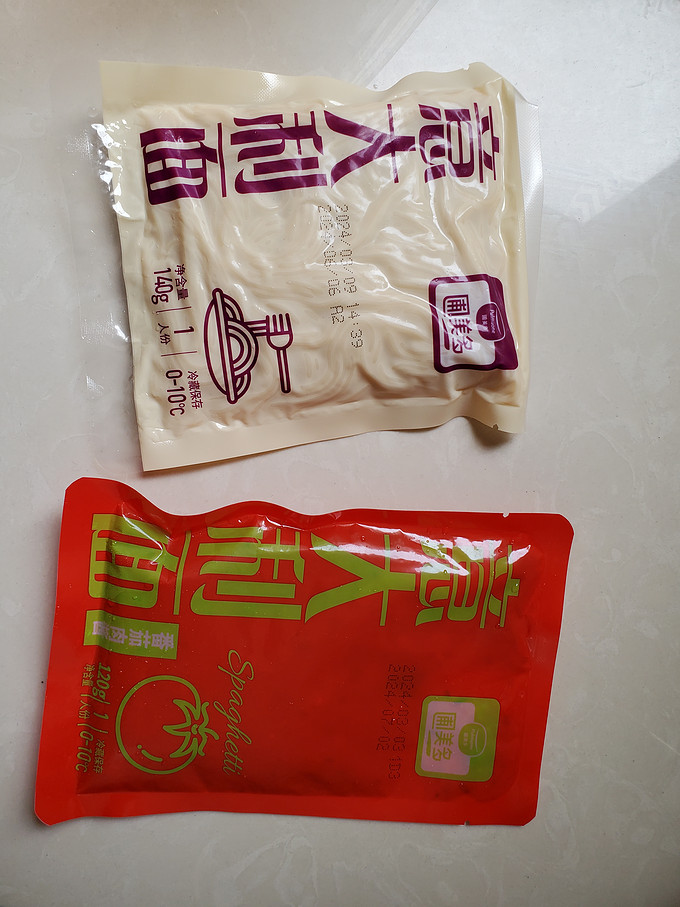 圃美多速食意面