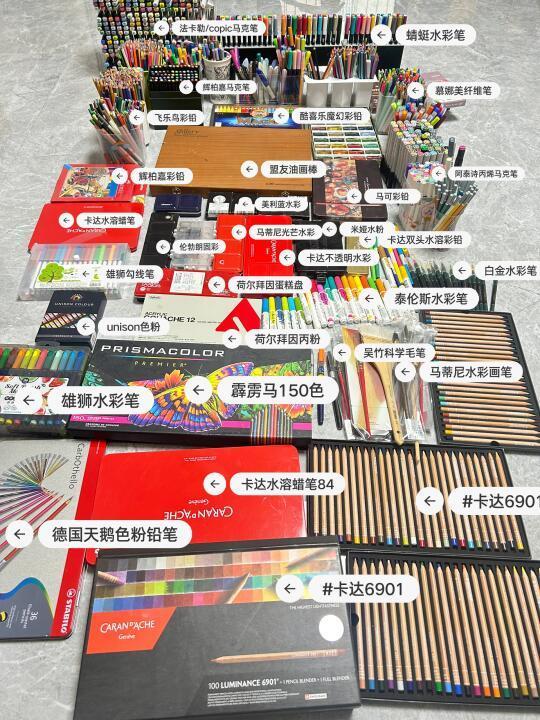 画材大分享｜是不是传说中的差生文具多？