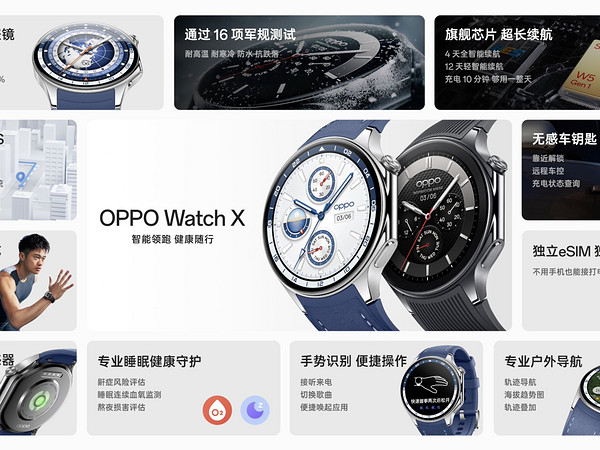 OPPO Watch X这次还蛮有诚意的！