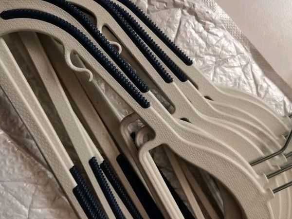 宜思家（YISIJIA）衣架家用挂衣晾衣架【挪威蓝】 10个装
