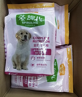 ￼￼麦富迪狗粮 藻趣儿2.5kg 幼犬中大型小型犬通用（牛肉螺旋藻）金毛泰迪