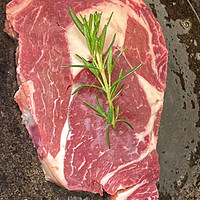 京东超市 海外直采原切草饲眼肉牛排1kg（5片装） 轻食健身牛肉