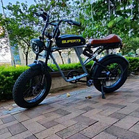 爱撒图（XXTOO）super73电动车自行车山地越野S12Y1RX新国标高颜值复古电助力单车 