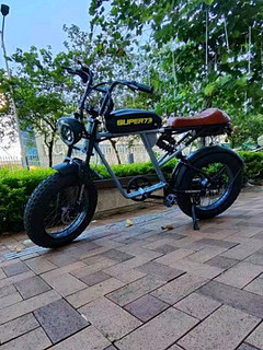 爱撒图（XXTOO）super73电动车自行车山地越野S12Y1RX新国标高颜值复古电助力单车 
