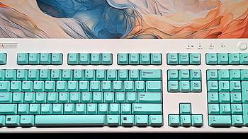 让人惊艳的孔雀蓝 - REALFORCE 燃风 R3双模静音版静电容键盘