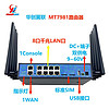 8口路由器 篇四：8口千兆路由器支持5G4G插卡上网，MT7981芯片，外置RJ45调试串口