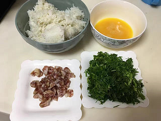 小茴香炒饭。真香。