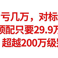 顶配只要29.9万，对标特斯拉，卖一台亏几万，雷总说：超越200万级别油车，汽车内卷开始