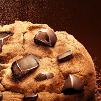 趣多多"大块巧克力味曲奇饼干，脏脏黑巧克力味，超值12包！