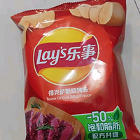 乐事（Lays）薯片 休闲零食 膨化食品 黄瓜味 75克
