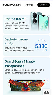 荣耀 Honor 90 Smart 海外发布