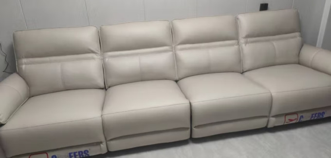 芝华仕(cheers)头等舱科技布艺沙发奶油风轻奢功能客厅家具芝华士