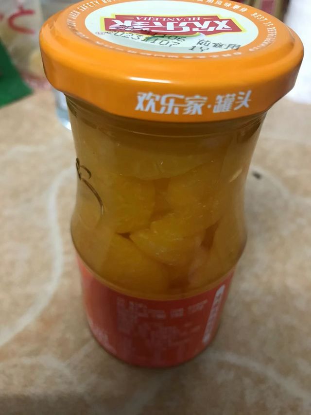 欢乐家橘子罐头给我春日第一口甜