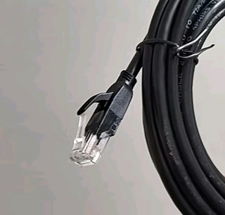 毕亚兹 六类网线 2米 千兆高速宽带线 CAT6类网络工程家用电脑路由器监控跳线 8芯双绞成品跳线