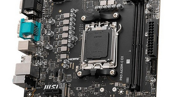 微星发布 PRO A620M-C EX 主板，扩展面面俱到，支持 AMD 新锐龙 8000G