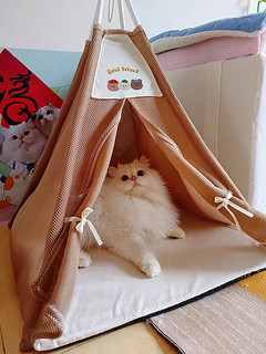 猫窝四季通用猫帐篷夏天宠物狗窝帐篷式可拆洗网红小猫咪窝夏季