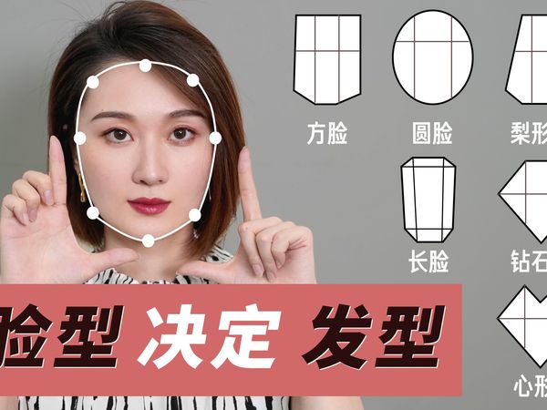 超准！你的脸型适合什么发型和妆容？颜值放大 | 懒人变美干货