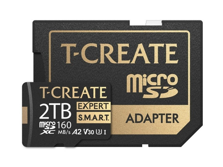 十铨发布 CREATE EXPERT SMART MicroSDXC 高端存储卡