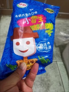 伊利妙趣小雪生 牛奶巧克力味冰淇淋65g*12支/盒 冰淇淋冷饮