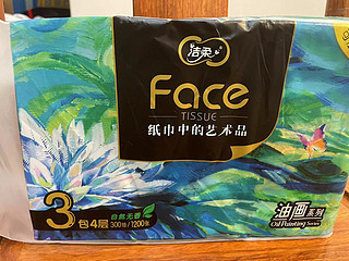 Face艺术油画，纸巾界的艺术品？