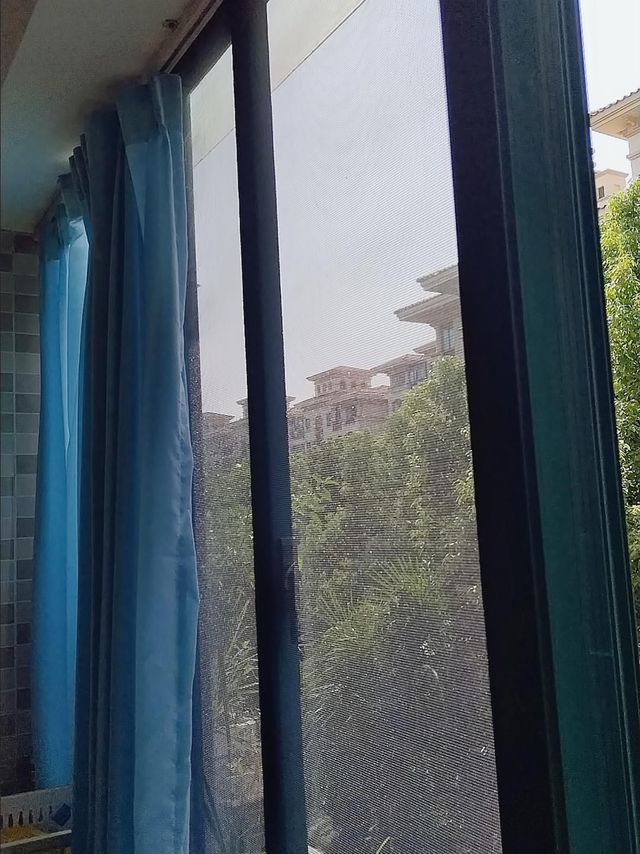 我的智能阳台，阳台纱窗