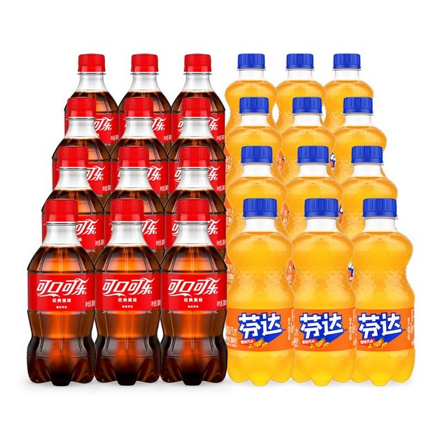 可口可乐原味300ml*12+芬达300ml*12