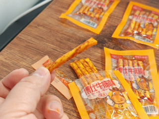 福兴兆博仕素牛筋辣条真的是非常的有嚼头