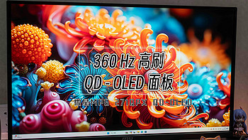 微星MAG 271QPX QD-OLED测评丨360Hz高刷+OLED面板、电竞玩家的极致追求