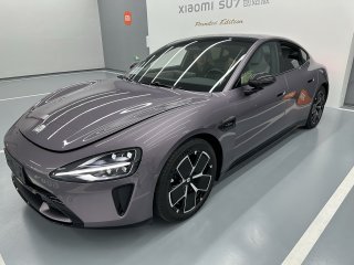 小米Su7霞光紫创始版提车啦！