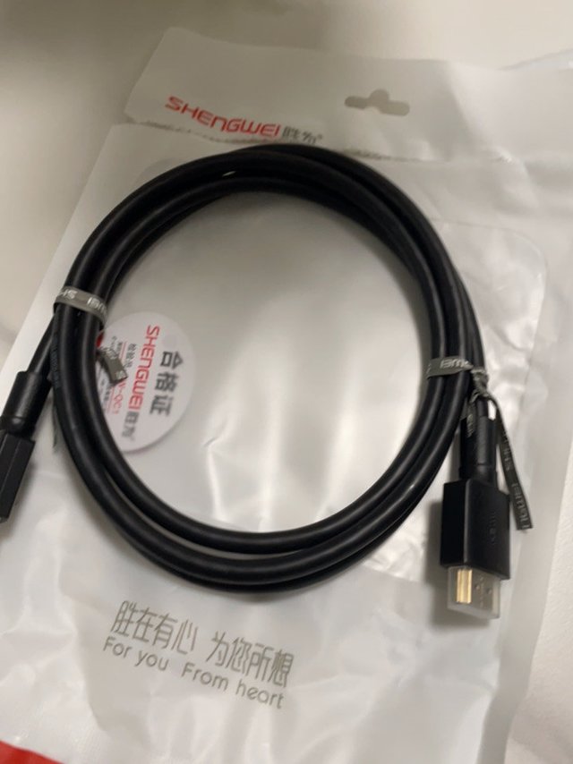 1块8的HDMI2.0线缆