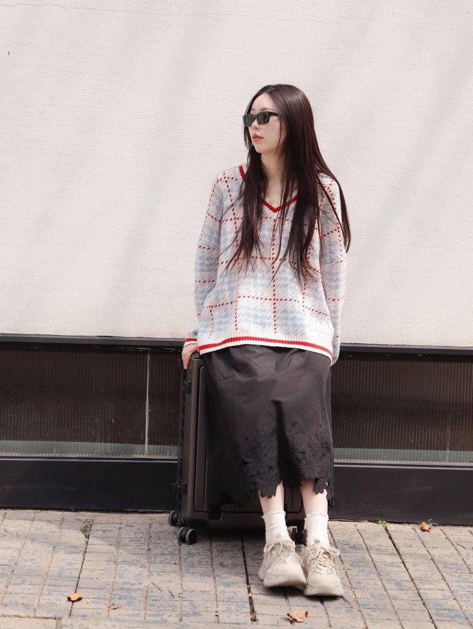 女孩子出游带这个行李箱07真的好方便